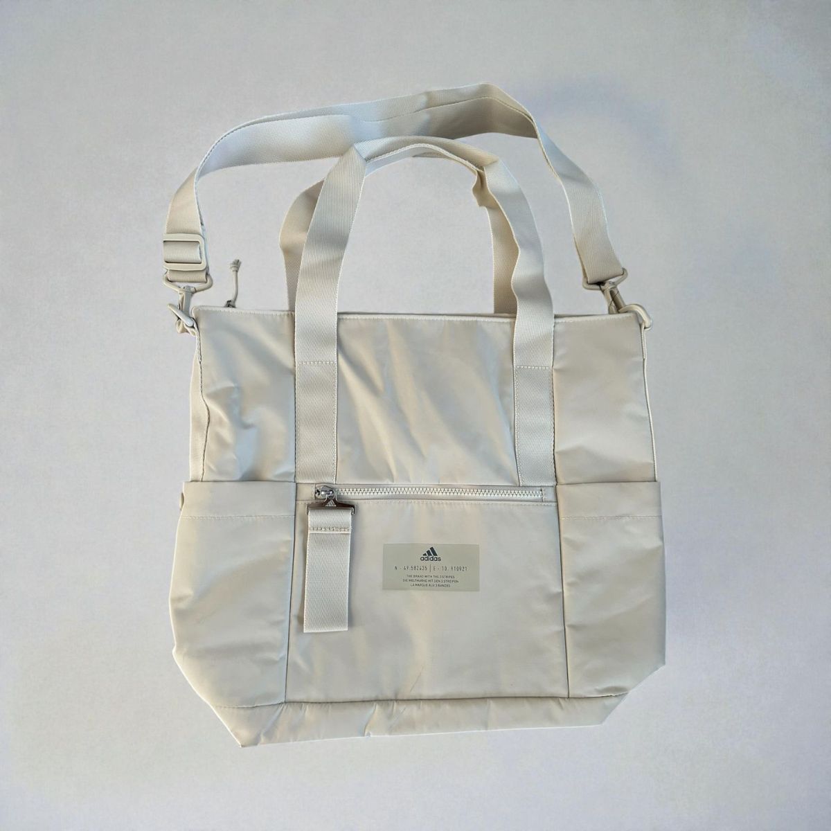 Bolso Tote Adidas Beige - Imagen 3