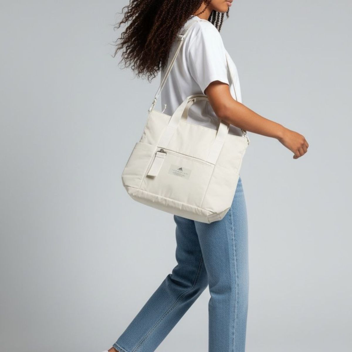 Bolso Tote Adidas Beige