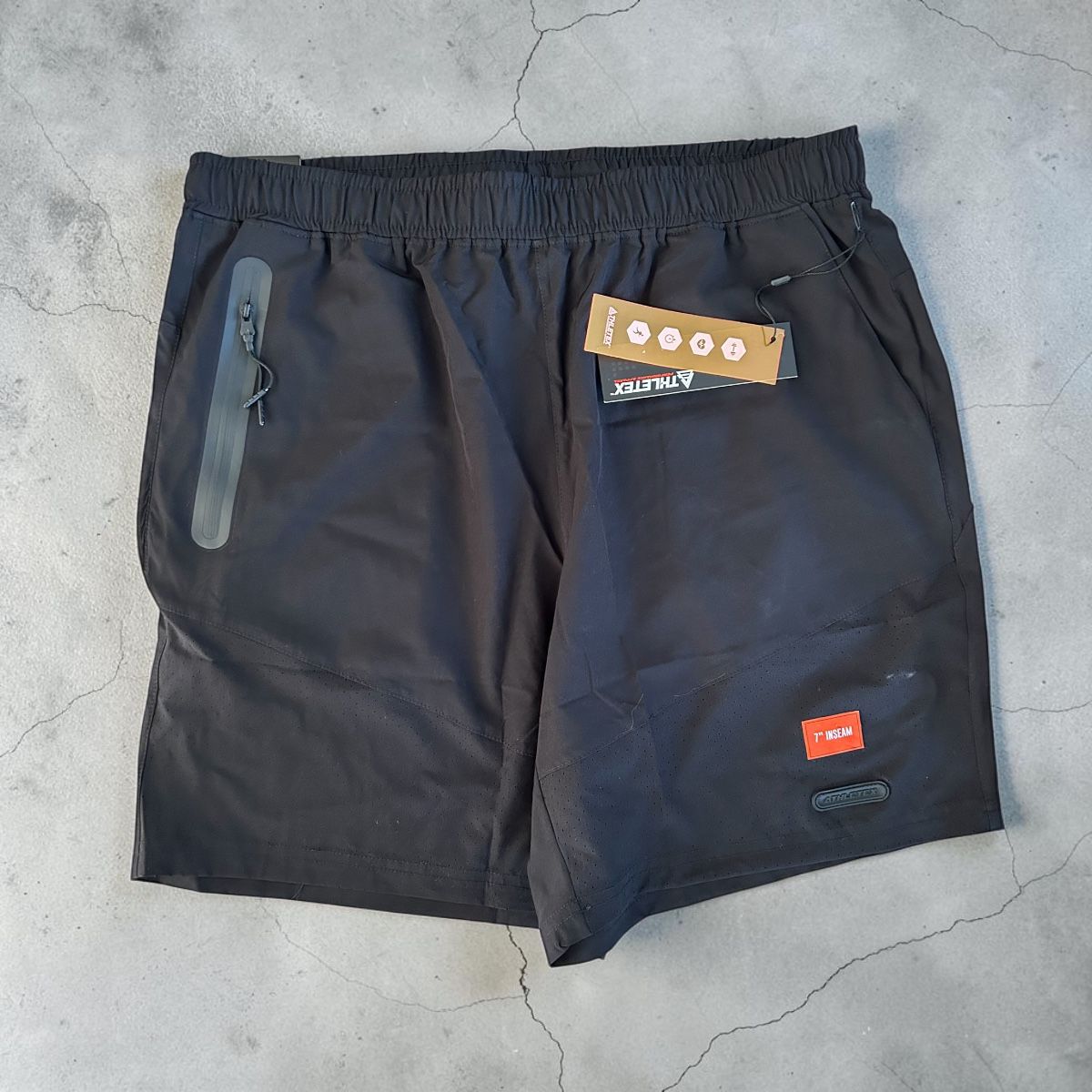 Pantaloneta Deportiva Tribex Negra - Imagen 2