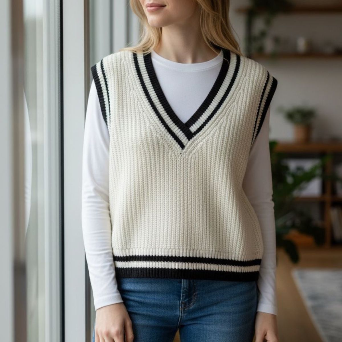 Suéter Tejido Elegante S/M