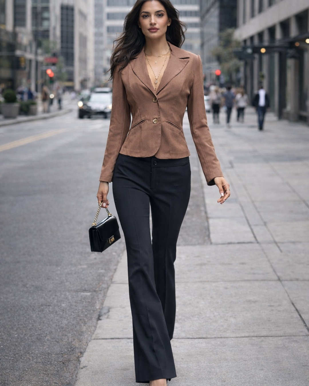 Saco Camel talla S - Imagen 2